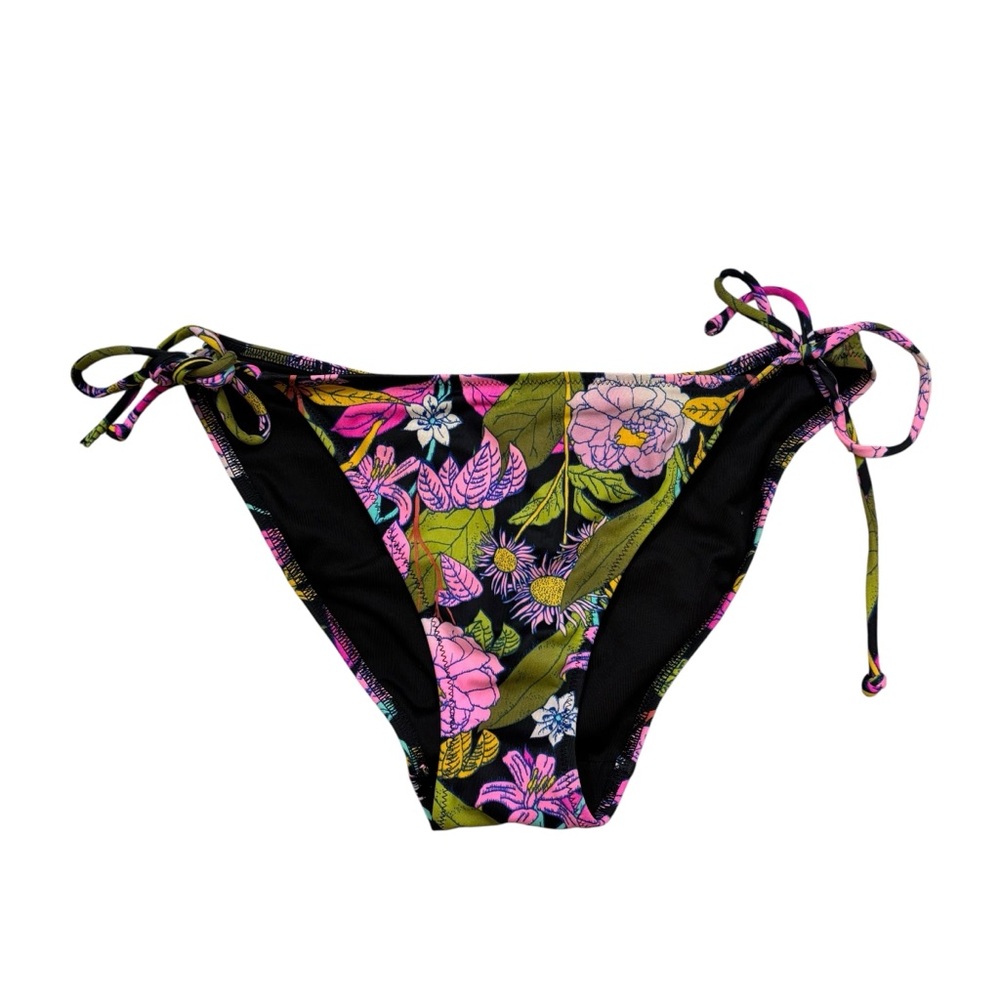 Victoria’s Secret Floral Tapestry Print‎ The Tiny Bikini Bottoms Size Medium